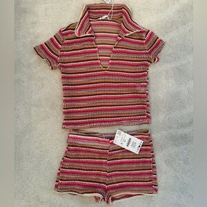 Zara Striped Knit Set